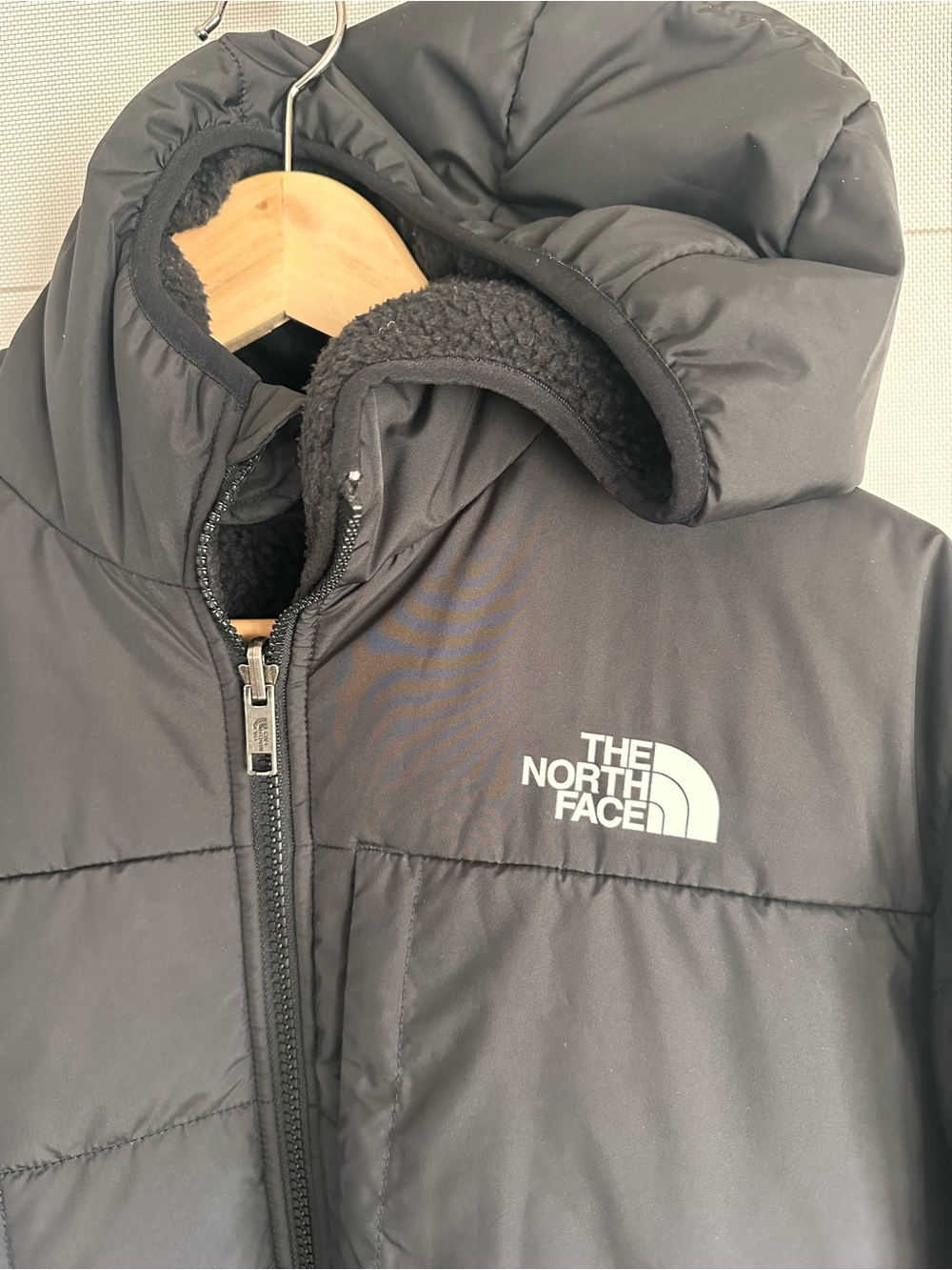 The North Face Kids' Reversible Hooded Puffer Jacket